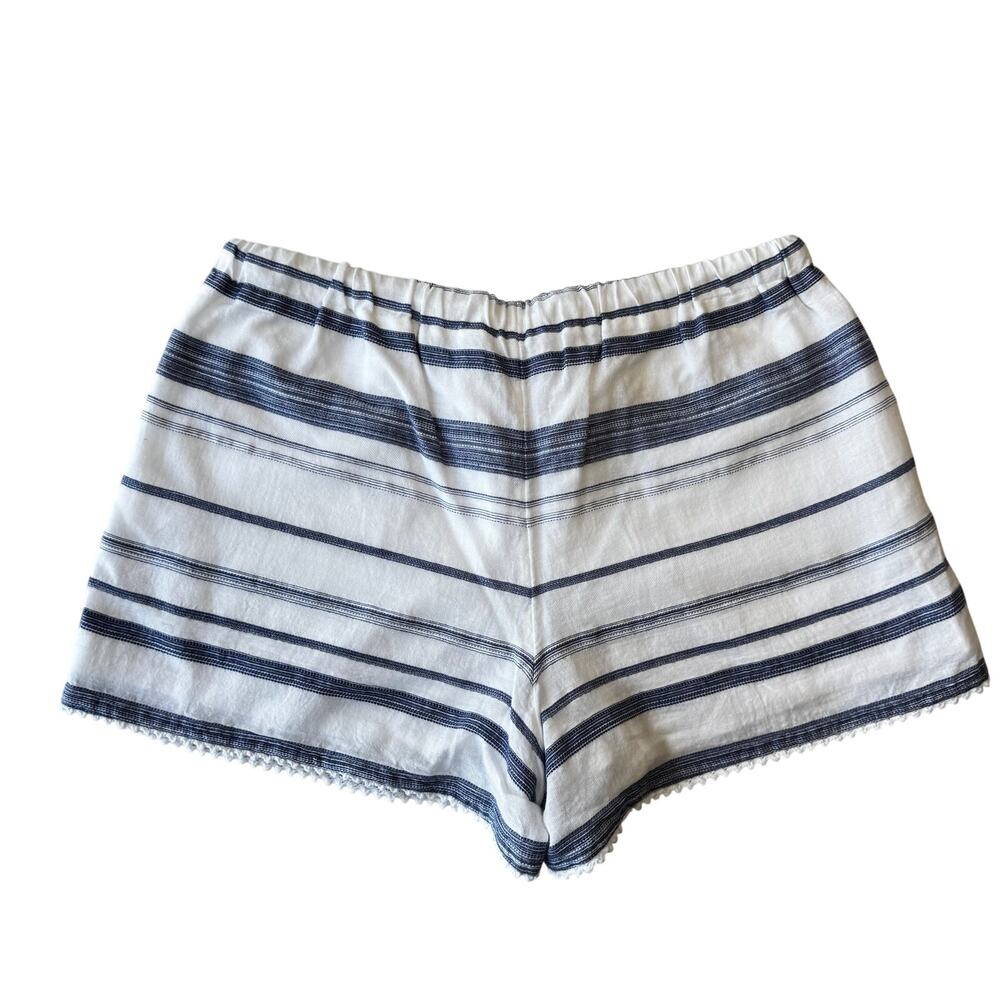 Polo Ralph Lauren Striped Shorts Medium Nautical Coastal Preppy Cotton Hamptons - Picture 3 of 16